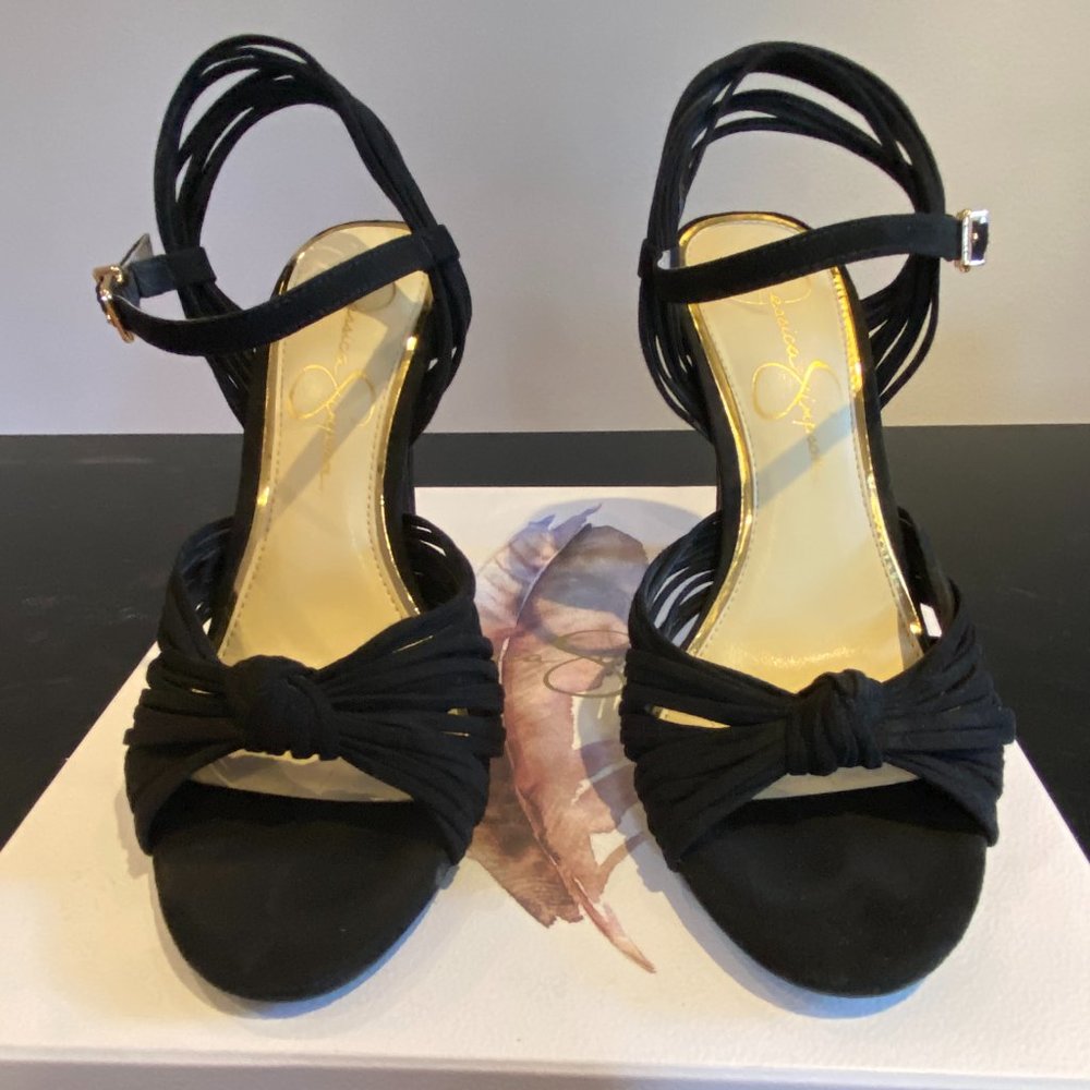 Jessica Simpson JS-EVY micro suede heels